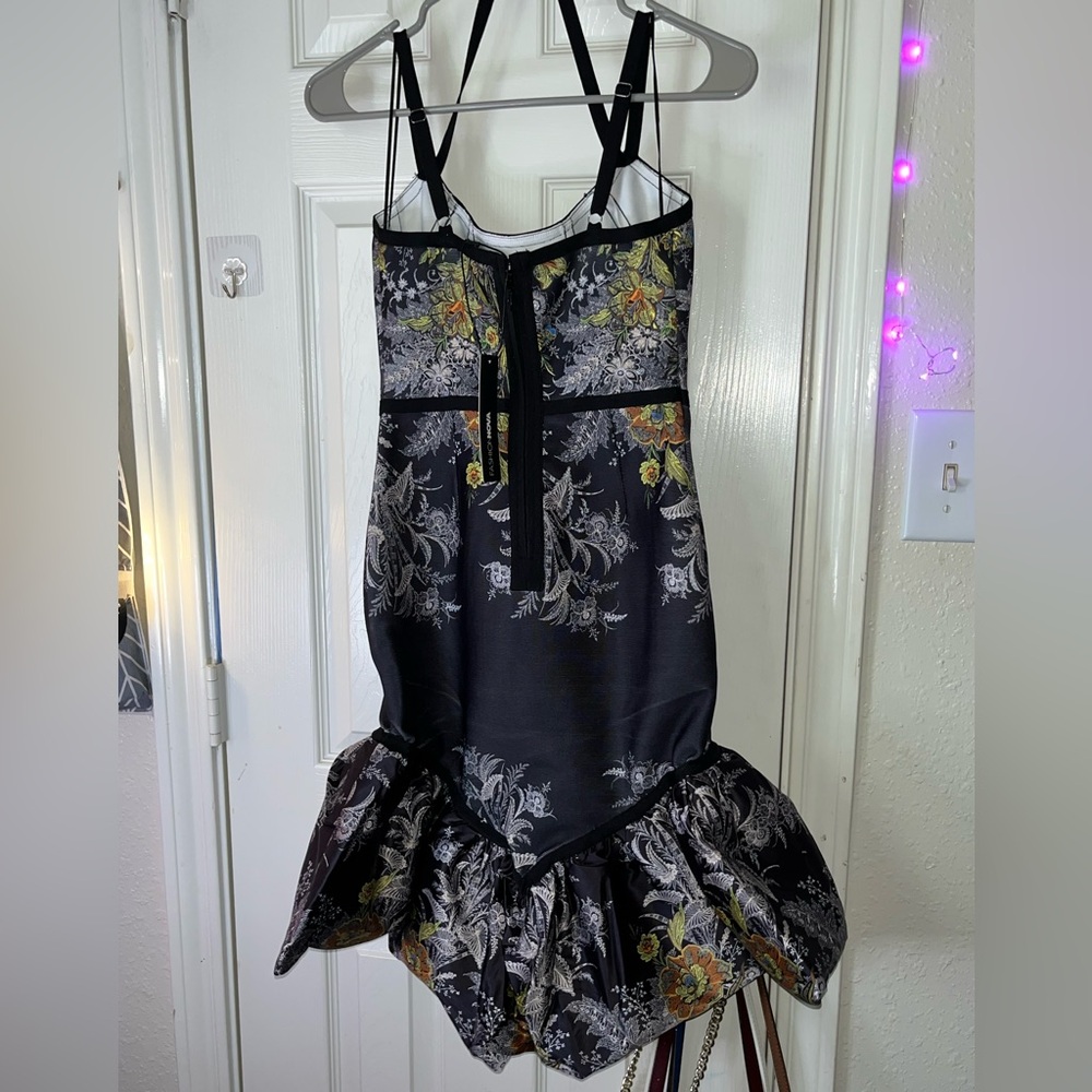 Fashion Nova bandage floral bubble Midi Dress - Picture 5 of 10